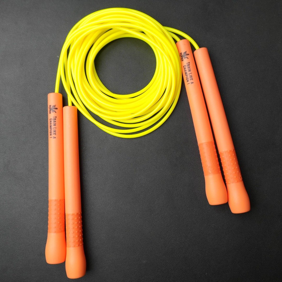 The Champion Double Dutch Speed Rope is a 12-foot high-speed rope engineered specifically for double dutch speed events.