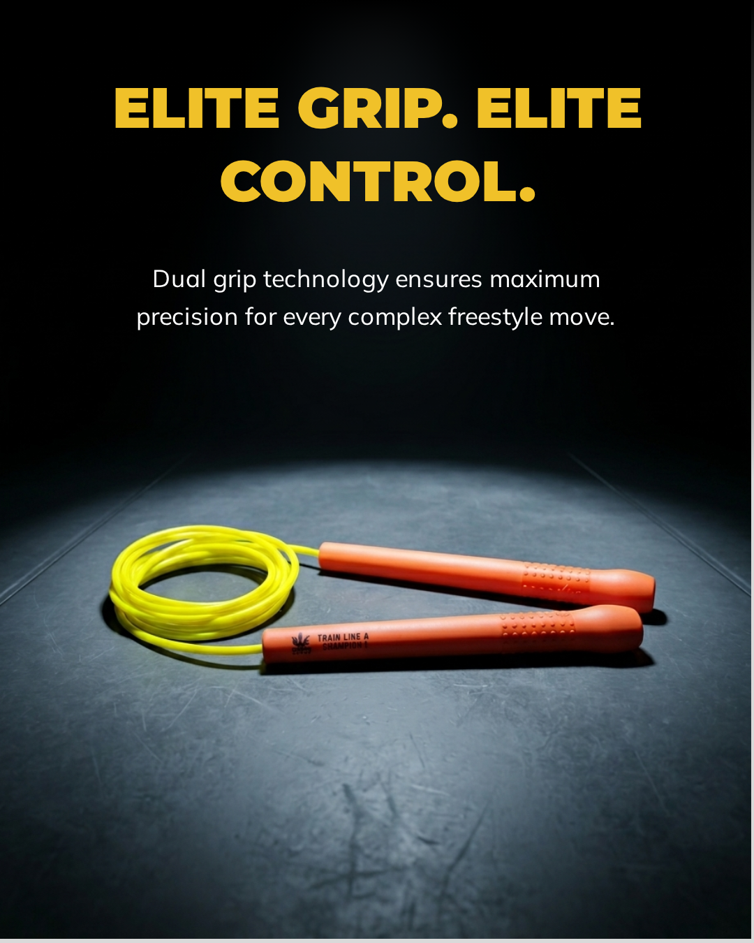Champion Grip Freestyle Rope – Basic Cord Edition - Image 2
